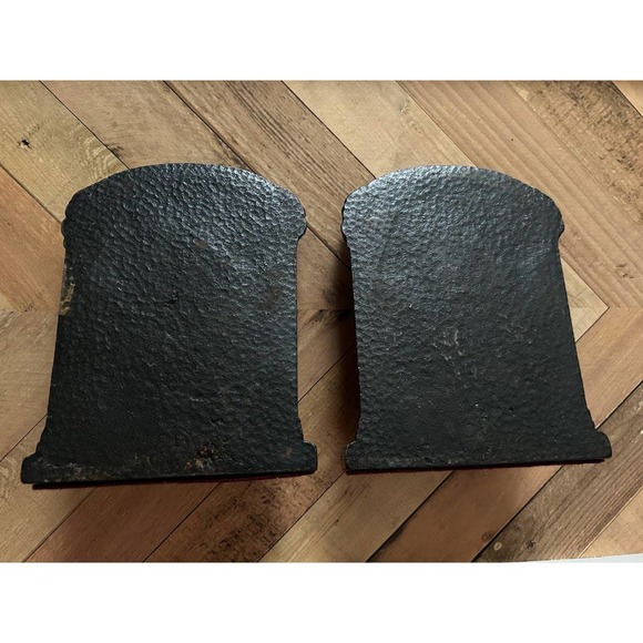 Pair of Solid Bronze Bookends of "The Thinker" by Auguste Rodin - Picture 4 of 6